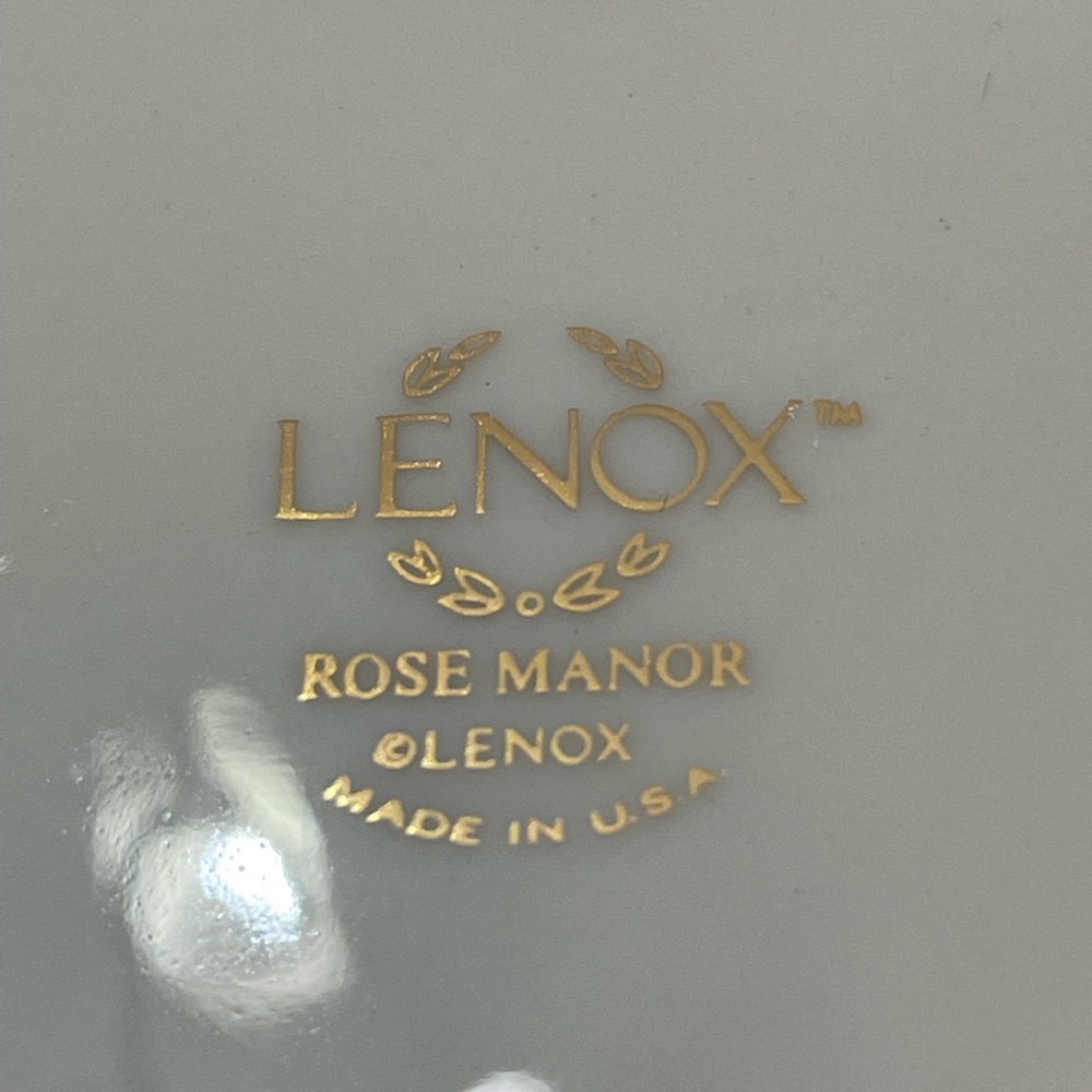 Lenox decorative bowl with plates set - Picture 5 of 5